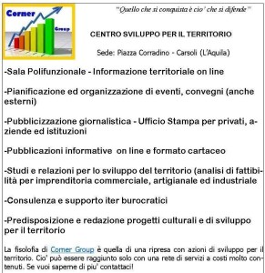 servizi corner group