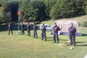 addestramento guardie amb