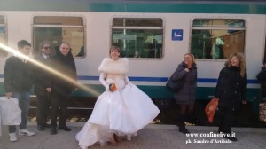 sposa stazione carsoli