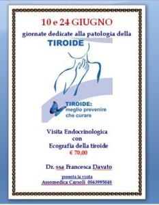 locandina tiroide