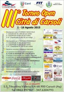 III Torneo tennis le sequoie