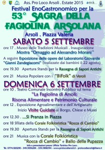 manifesto Sagra Fagiolina