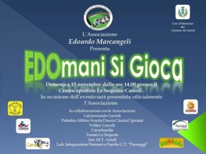 edomani si gioca