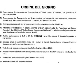 odg consiglio 23 novembre