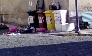 raccolta differenziata carsoli scempio 2