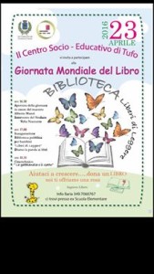 Il centro socio-educativo di Tufo festeggia la giornata mondiale del libro,