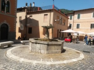 fontana arsoli preparativi palio