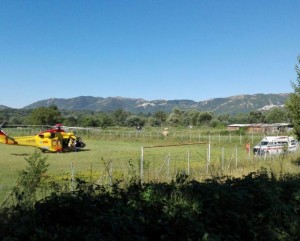 elicottero casabianca 118 poggio carsoli