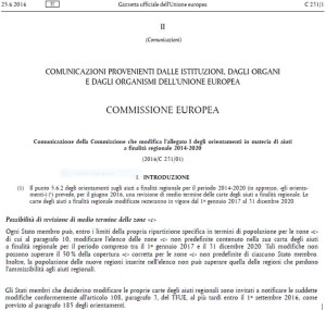 fondi europei revisione zone
