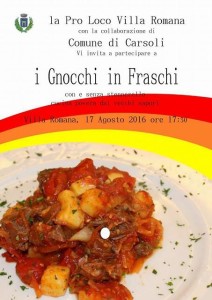 gnocchi in fraschi villaromana