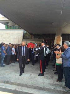 maresciallo pace funerali