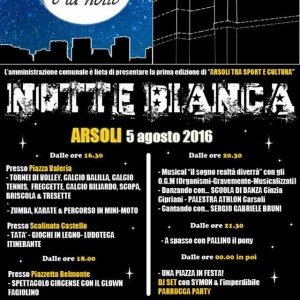 notte biancar Arsoli