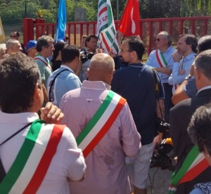 protesta sorgenti peschiera