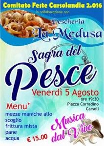 sagra del pesce pescheria la medusa
