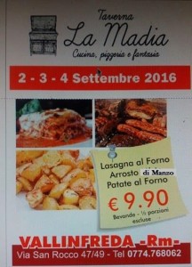 la madia settembre