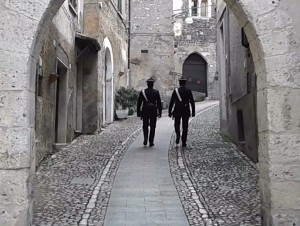 270217 SUBIACO - Controlli del fine settimana