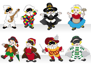 maschere-di-Carnevale-Carnival-masks