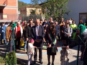 inaugurazione asilo carsoli