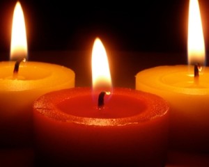 lutto candele