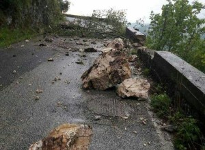 frana cervara arsoli