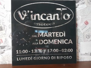 cartello vincanto