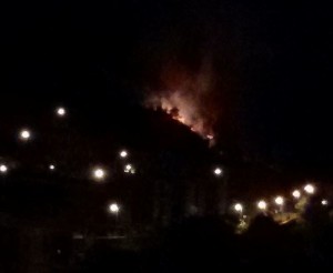 fuoco roviano fiamme