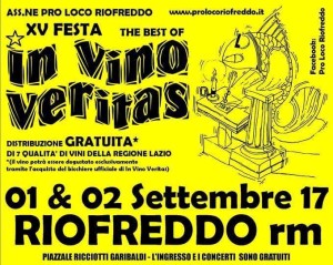 in vino veritas riofreddo