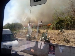incendio tiburtina tivoli