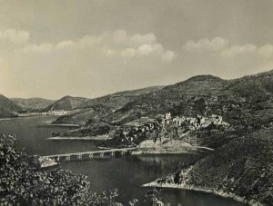 lago turano castel di tora 1954