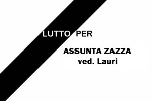 lutto assunta lauri