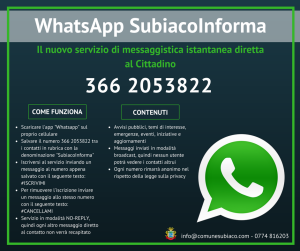 WhatsApp SubiacoInforma