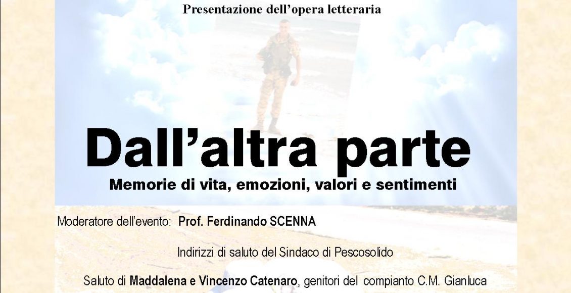 locandina presentazione dall’altra parte