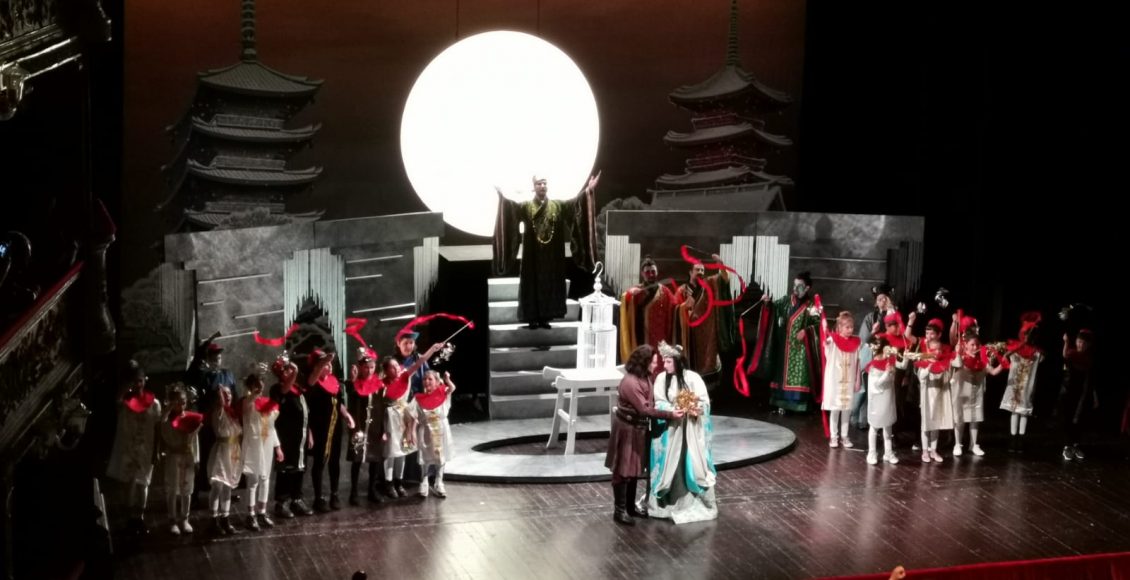 turandot teatro argentina carsoli classe quarta