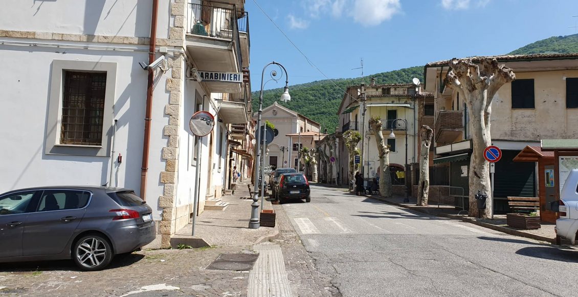 camerata nuova lato caserma carabinieri