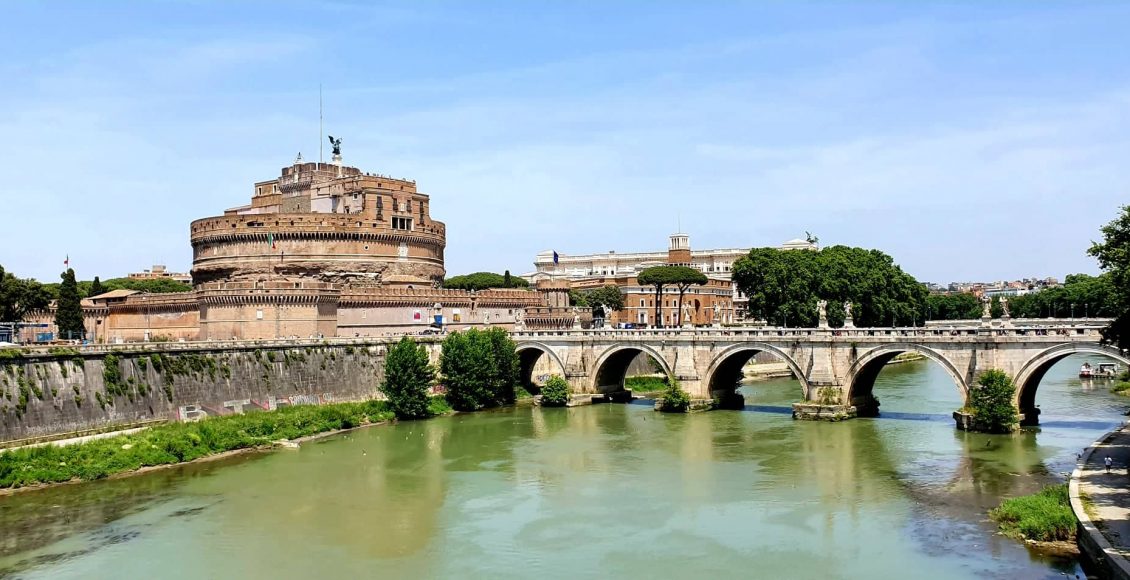 roma veduta castel sant’angelo giugno 2019