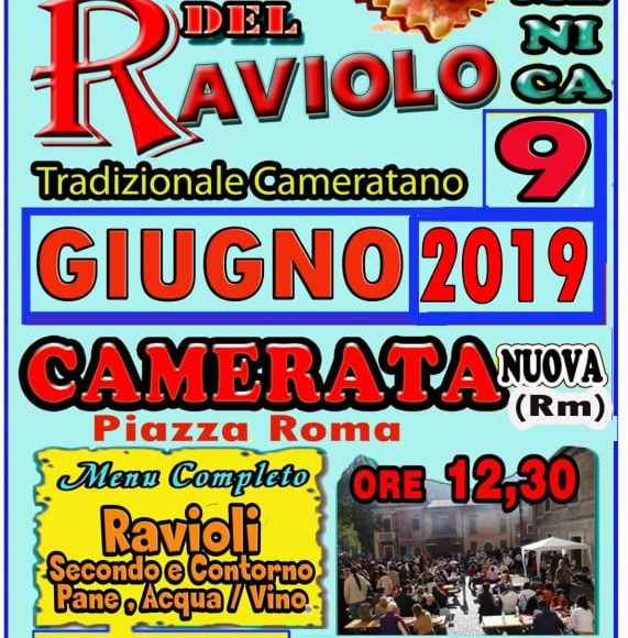 sagra del raviolo camerata nuova giugno 2019