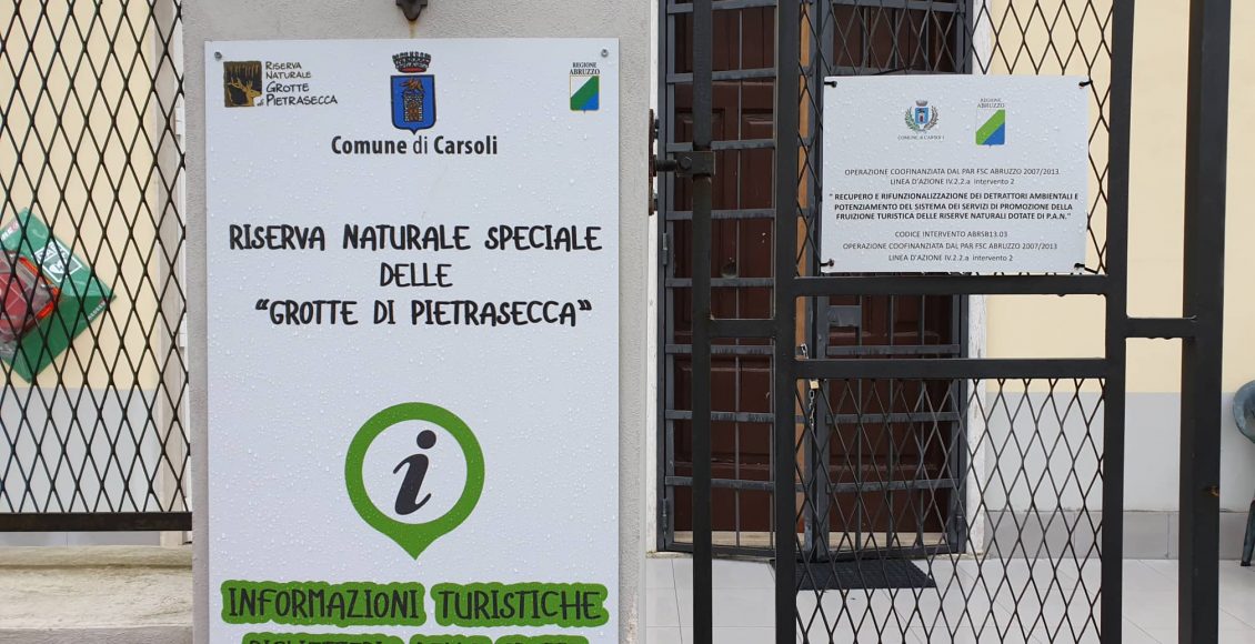 riserva grotte sede ufficiale pietrasecca