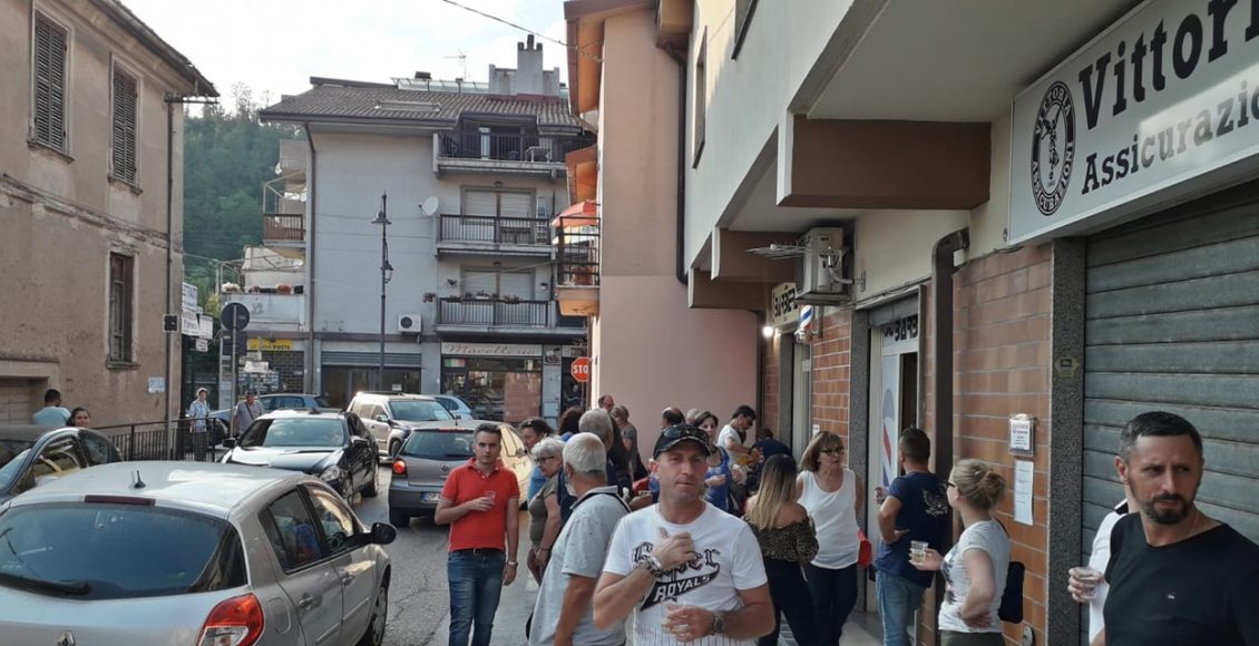 inaugurazione barbiere mario
