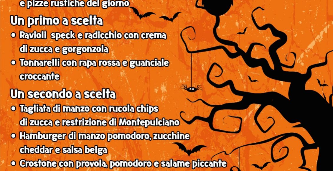 menu halloween vincanto