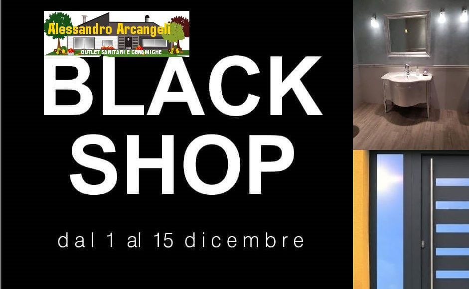 black shop alessandro arcangeli