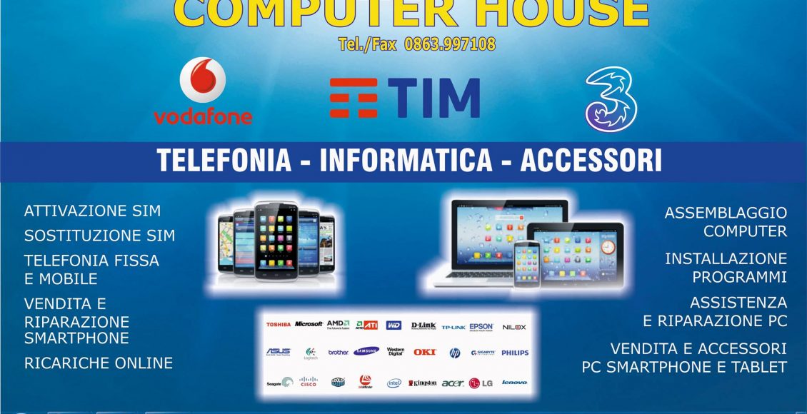 schermata computer house
