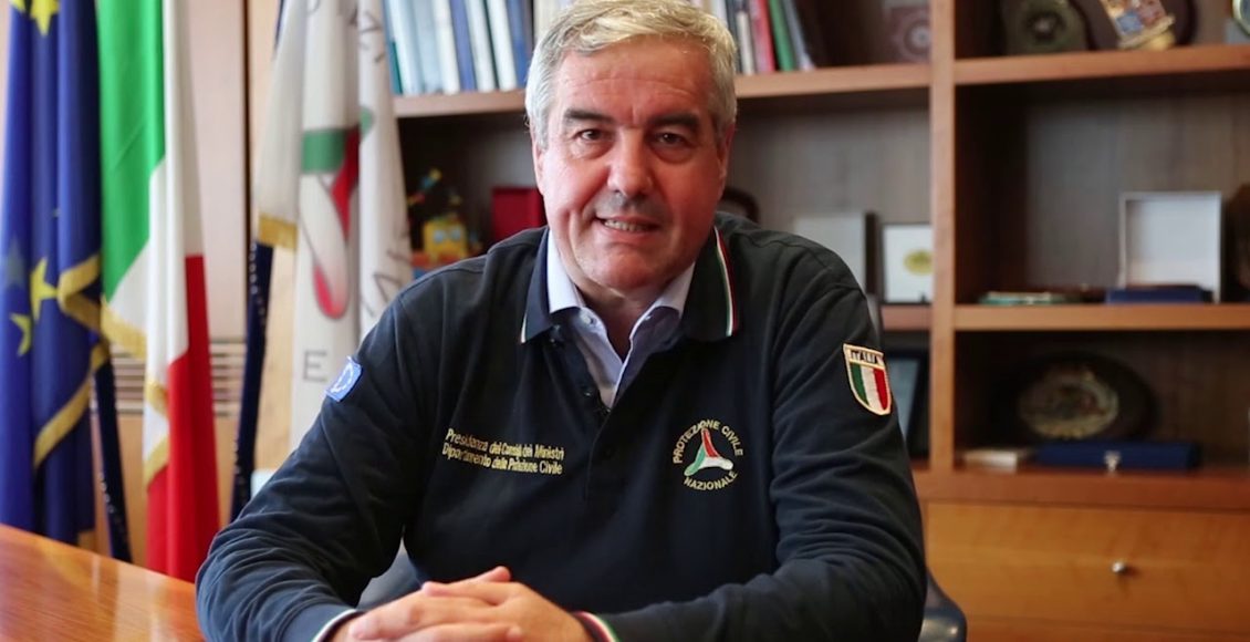 angelo borrelli capo dipartimento protezione civile