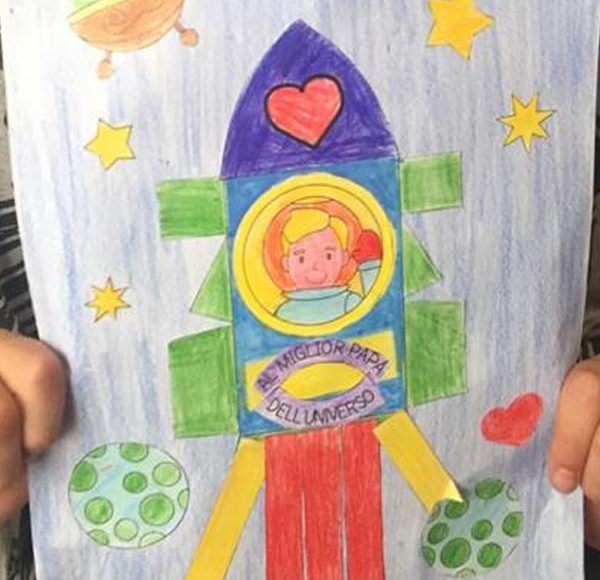 astronauta disegno filippo