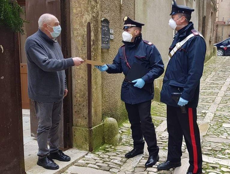 consegna pensione carabinieri