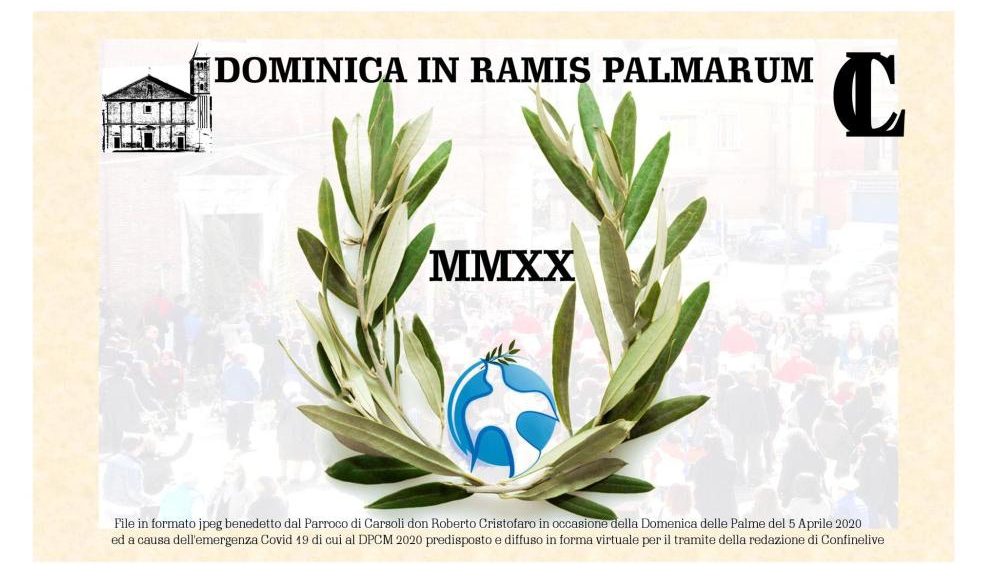 definitivo domenica palme 2020 ridotto