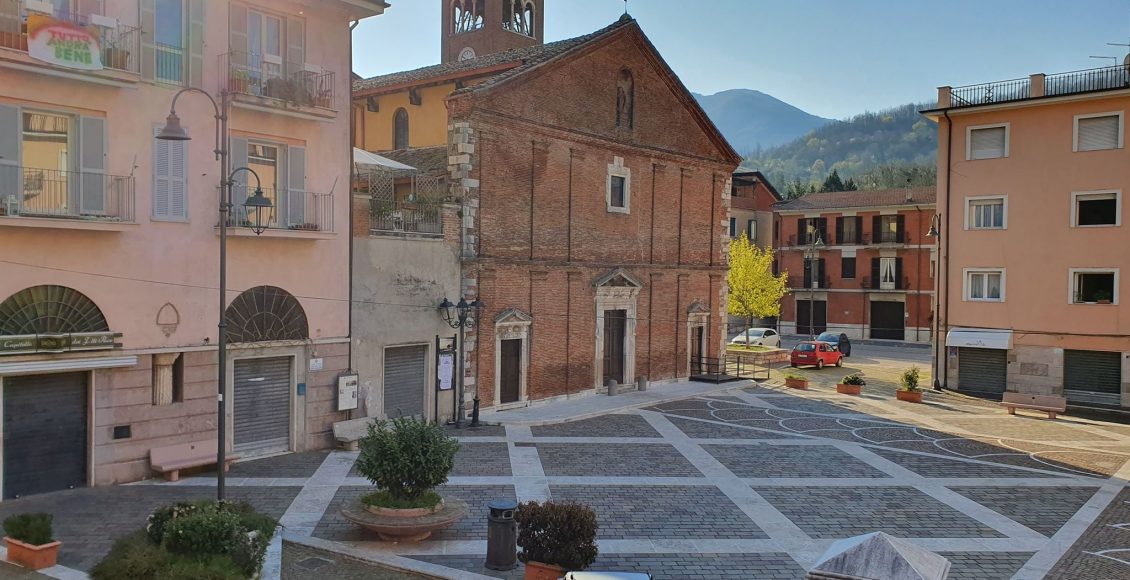 piazza corradino santa vittoria carsoli pasqua 2020