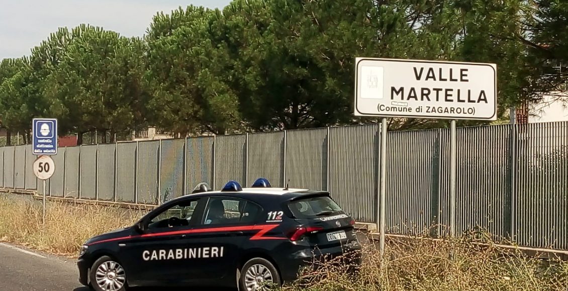 carabinieri valle martella zagarolo