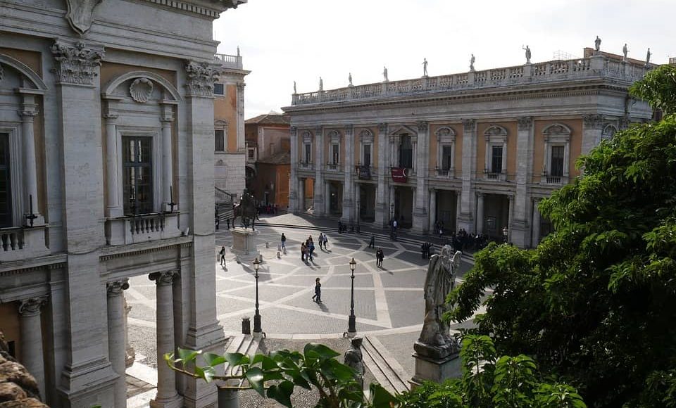 campidoglio-vista laterale dall’alto