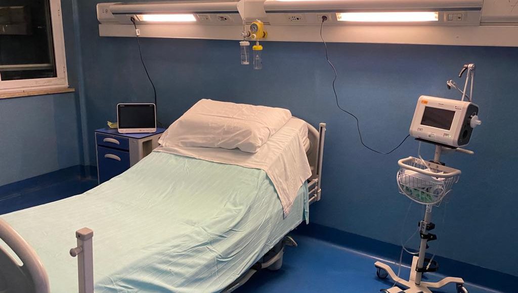 nuovo reparto covid ospedale tivoli 2