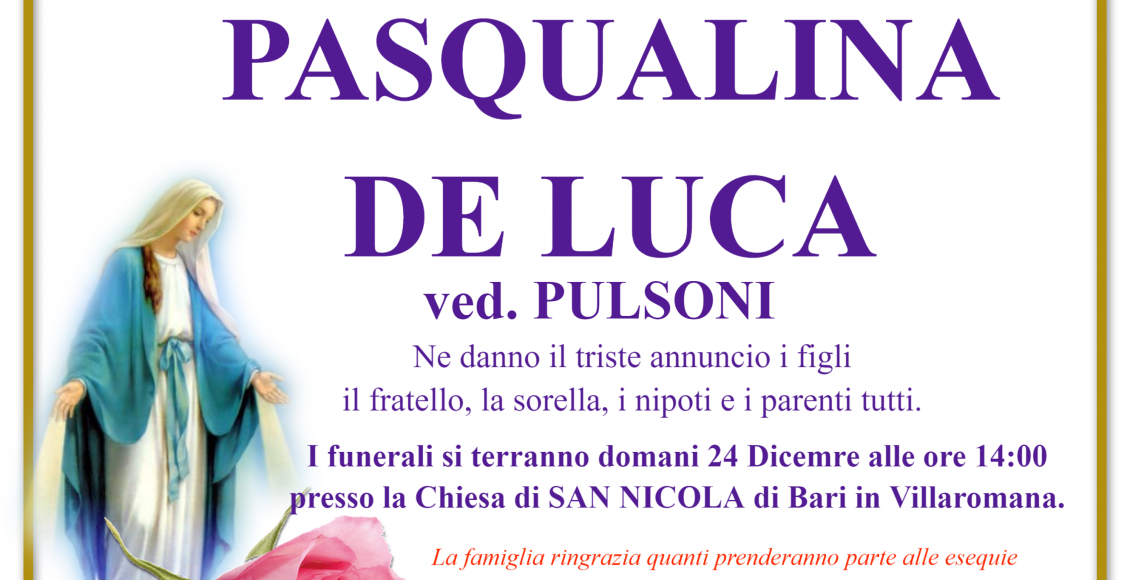 Manifesto-Lutto-DE-LUCA-PASQUALINA-Super-A3-Orizzontale
